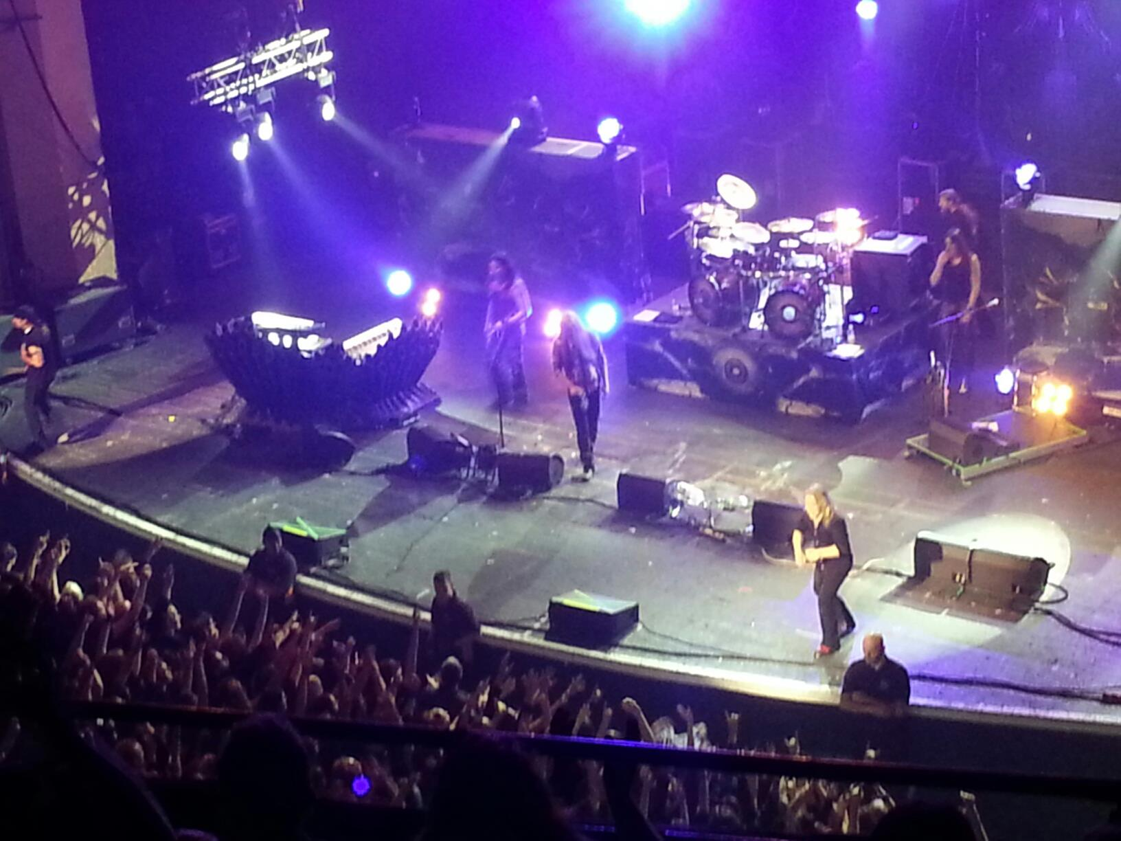 Nightwish concert in O2, London, UK.