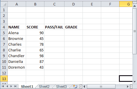 If you want to check if a cell meets one of multiple conditions, you can . Multiple If Statements In Excel Nested Ifs And Or With Examples Spreadsheet Planet