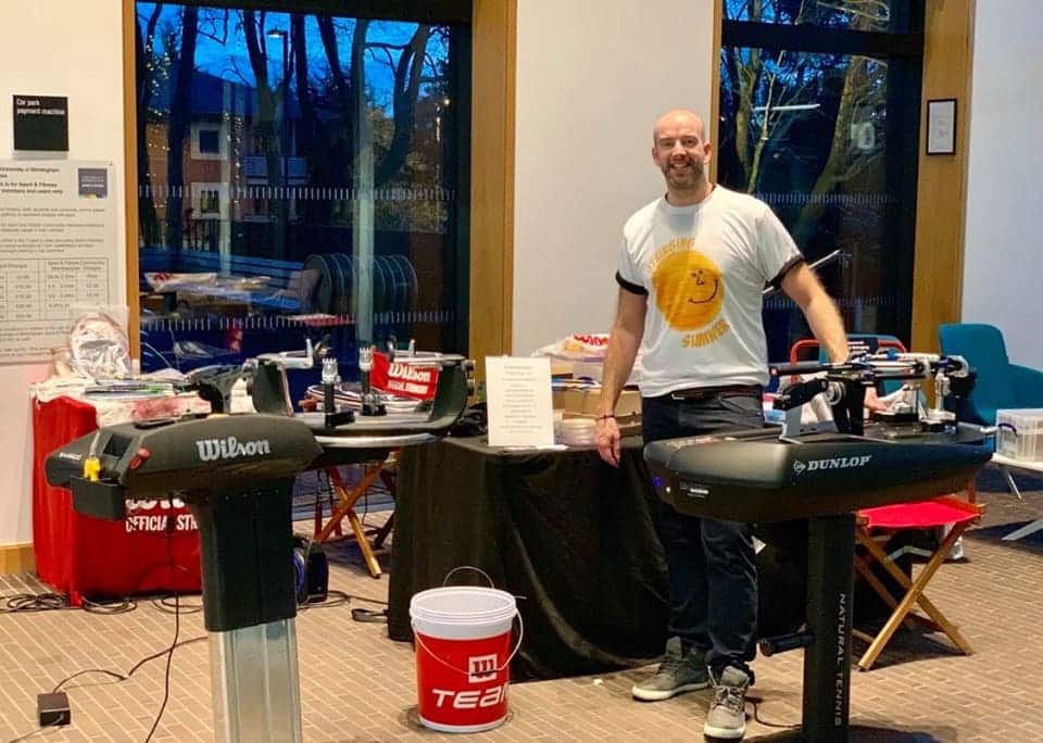 dunlop stringing machine