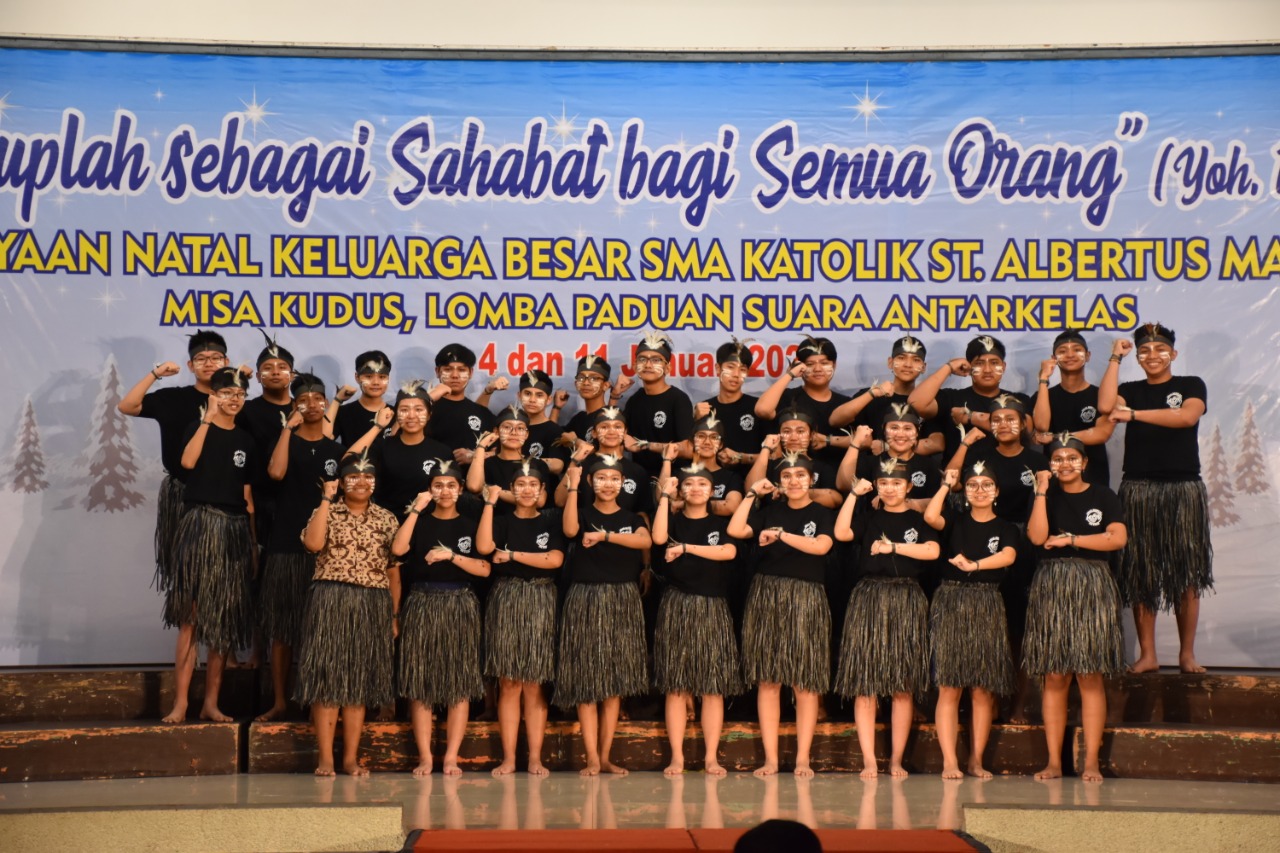 Lomba Paduan Suara Antar Kelas - SMA Dempo Malang - East Java, Indonesia