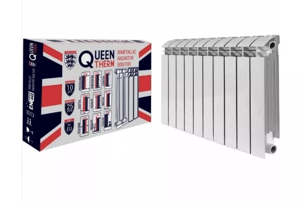 Размеры цельнометаллических радиаторов отопления: как правильно выбрать