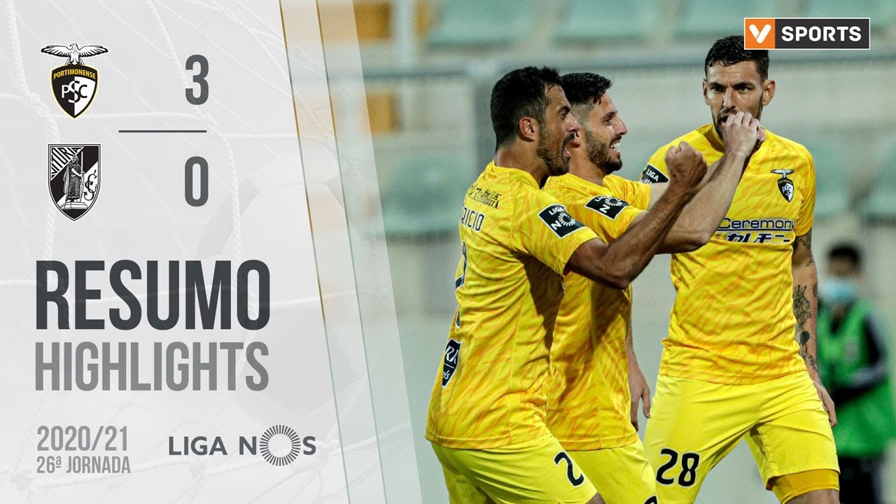 Portimonense jersey portugal club 2020. Highlights Portimonense 3 0 Vitoria Sc Liga 20 21 26 Sportrecs Com