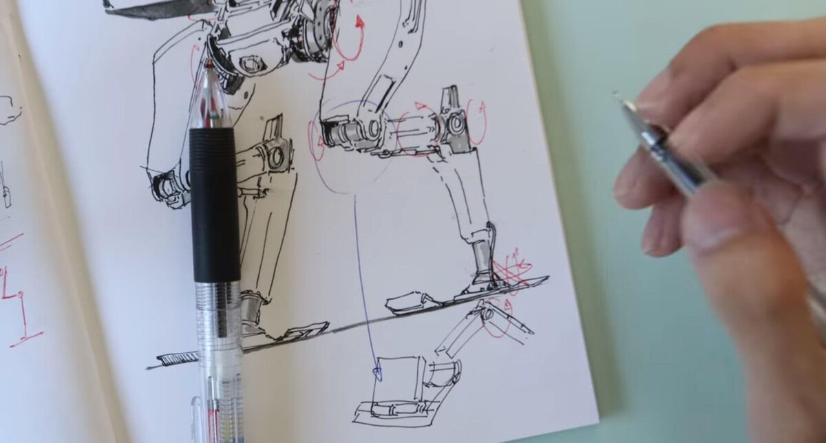 как рисовать робота помощника