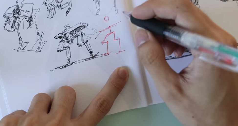 как рисовать робота помощника