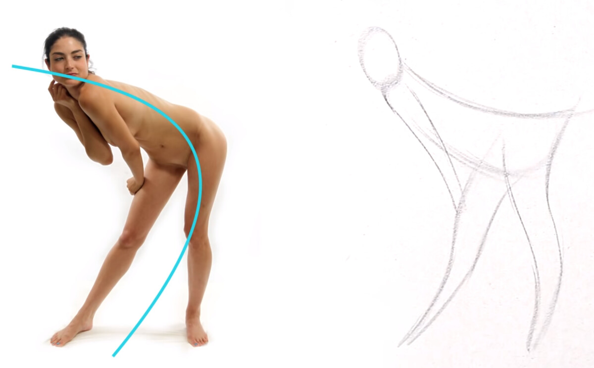 позы для авы рисовать