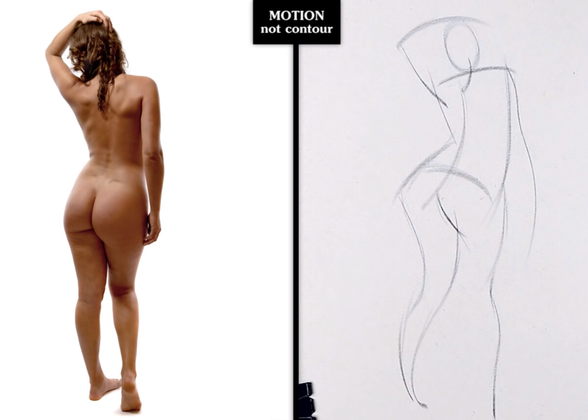 позы для авы рисовать