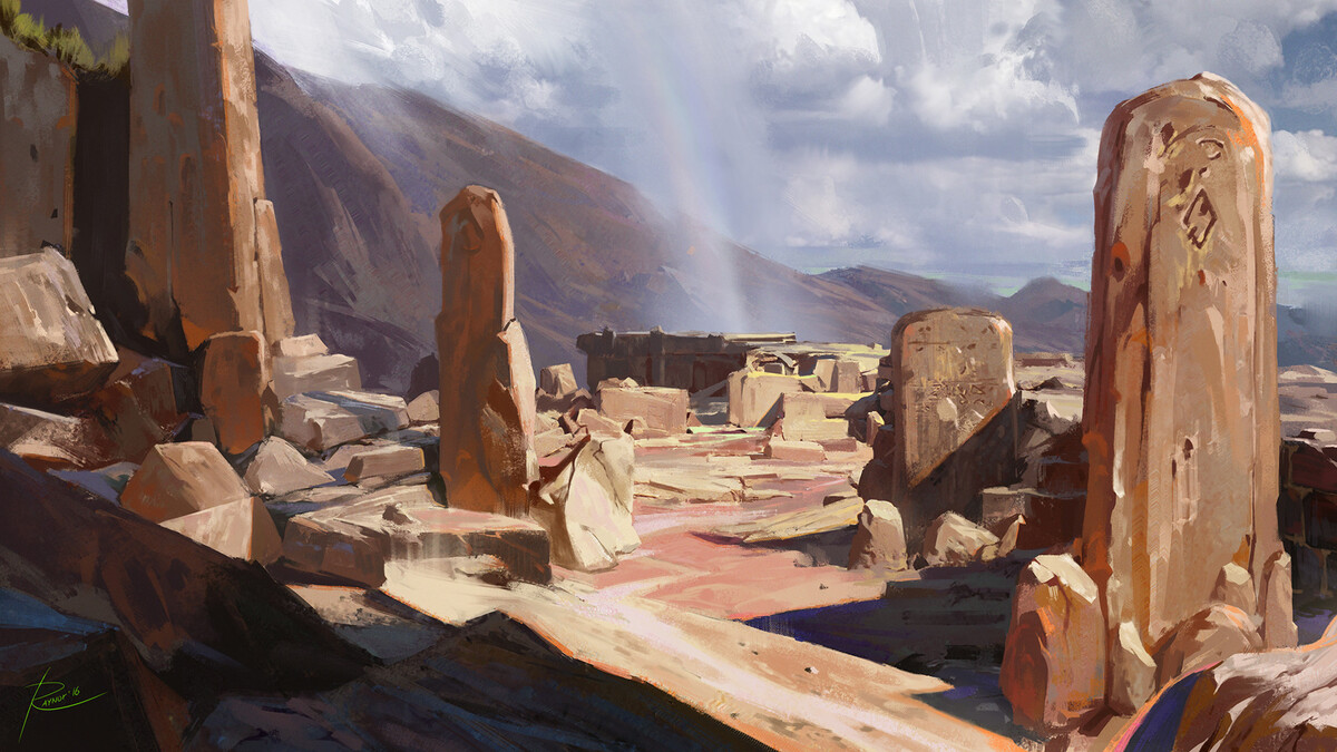 как научиться рисовать окружение