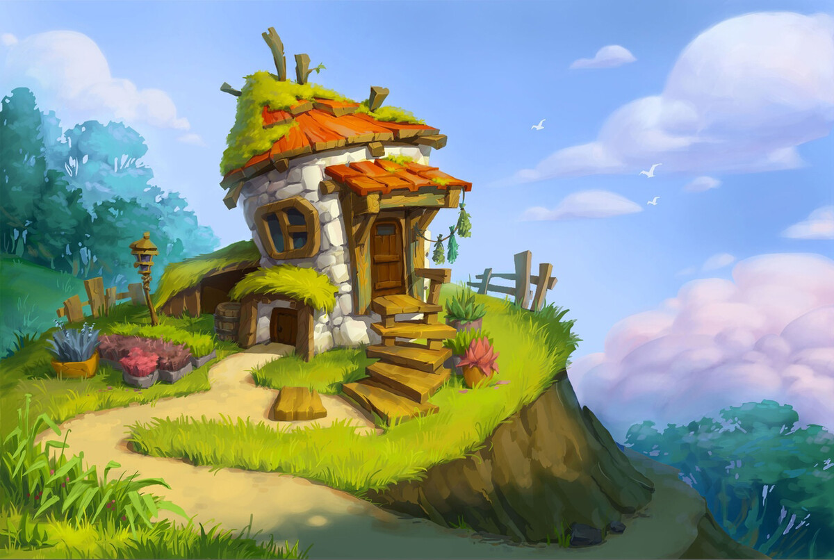 как научиться рисовать окружение