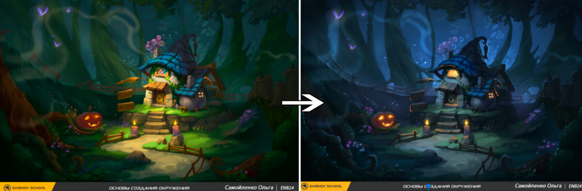 как научиться рисовать окружение