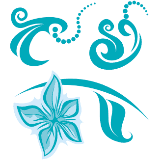 как нарисовать ягодный орнамент