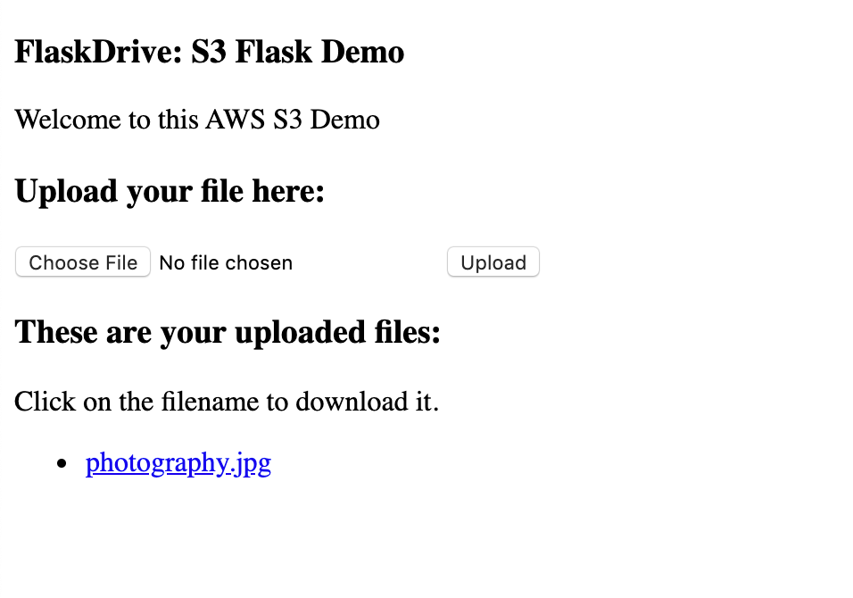 使用AWS S3，Python和Flask进行文件管理 码农家园