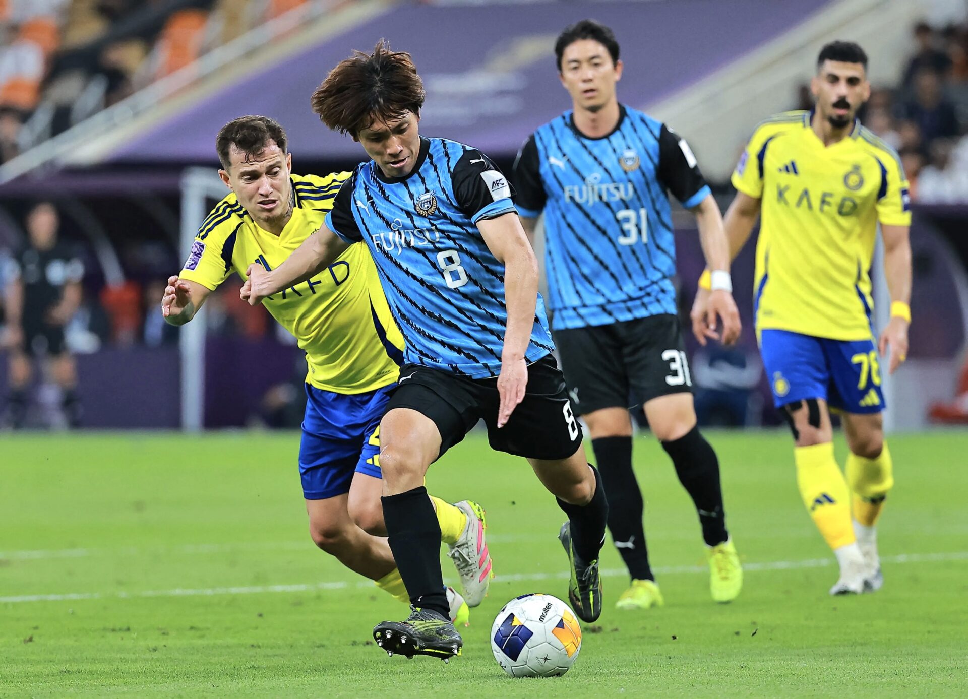 كاواساكي يتخطى النصر السعودي ويضرب موعداً في النهائي الآسيوي مع الأهلي