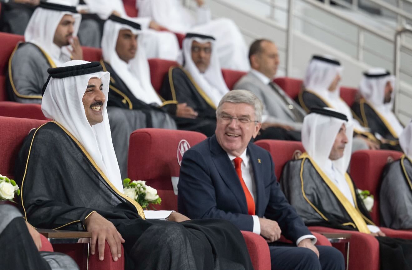 أمير البلاد المفدى يشهد المباراة الختامية لكأس سموه ويتوج الغرافة بطلاً