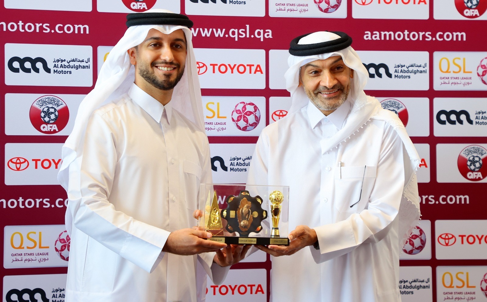 مؤسسة دوري نجوم قطر وشركة آل عبدالغني موتورز يجددان عقد الرعاية 5 مواسم
