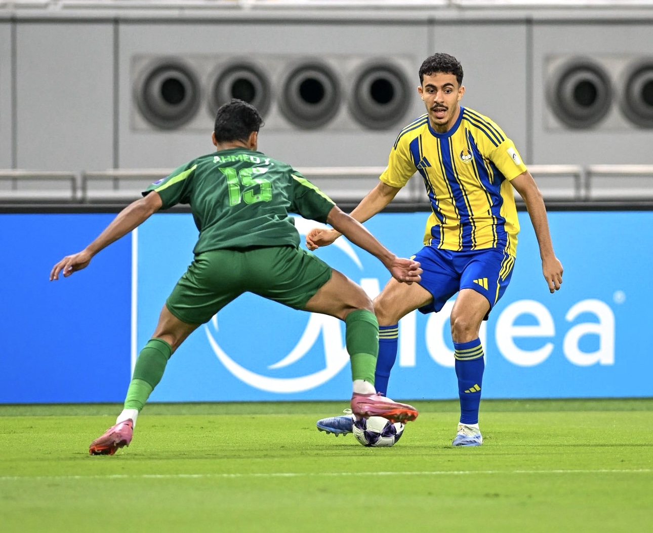الغرافة يتغلب على الشرطة العراقي بثنائية ويحقق فوزه الأول في&rdquo;النخبة الآسيوي&rdquo;