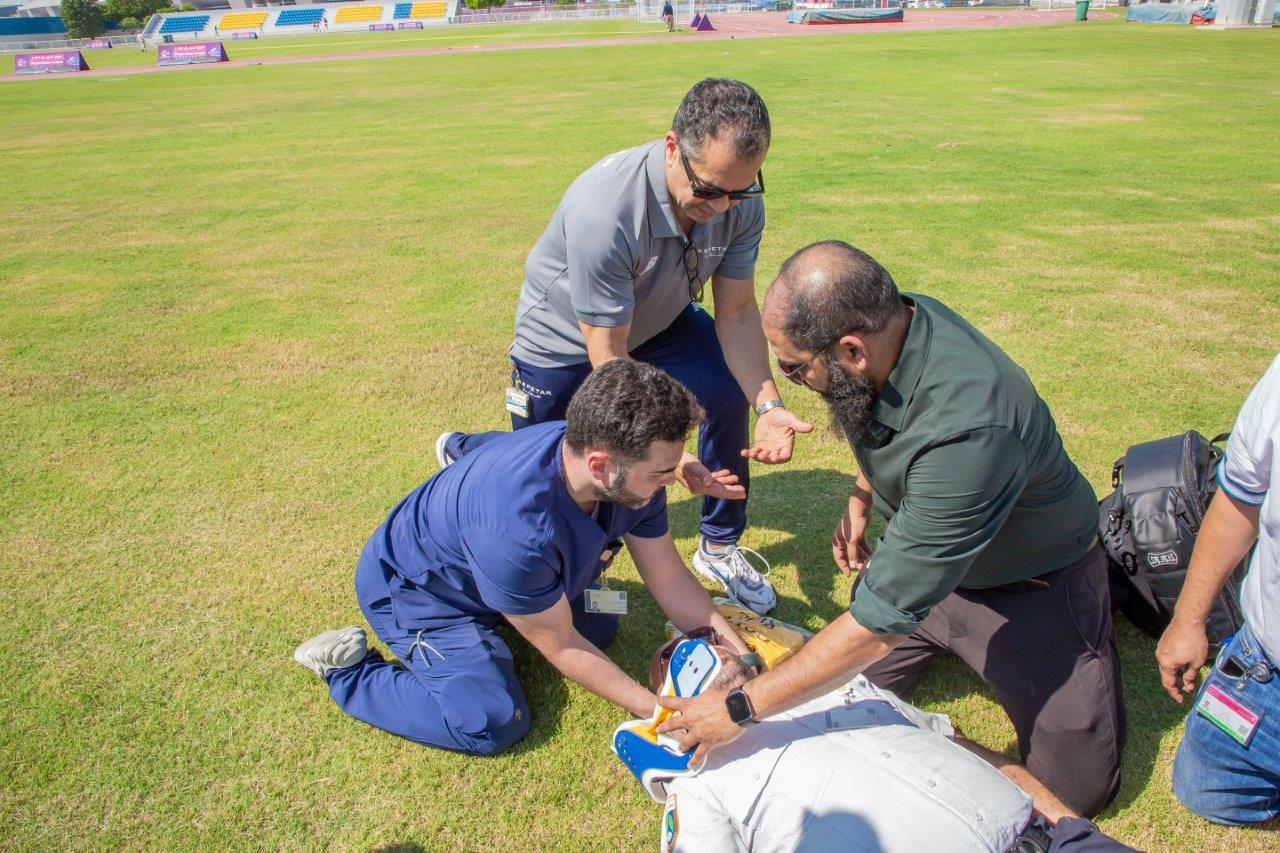 سبيتار ينظم ورشة عمل إدارة إصابات الملاعب تأهباً لبطولتي كأس العالم تحت 17 سنة وكأس العرب سبيتار ينظم ورشة عمل إدارة إصابات الملاعب تأهباً لبطولتي كأس العالم تحت 17 سنة وكأس العرب