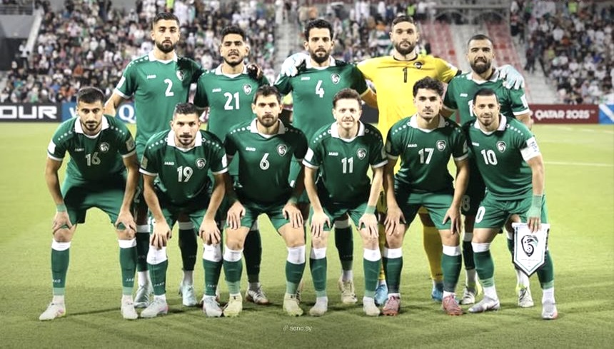 منتخب سوريا يتأهب لتحدي المجموعة الأولى في كأس العرب 2025