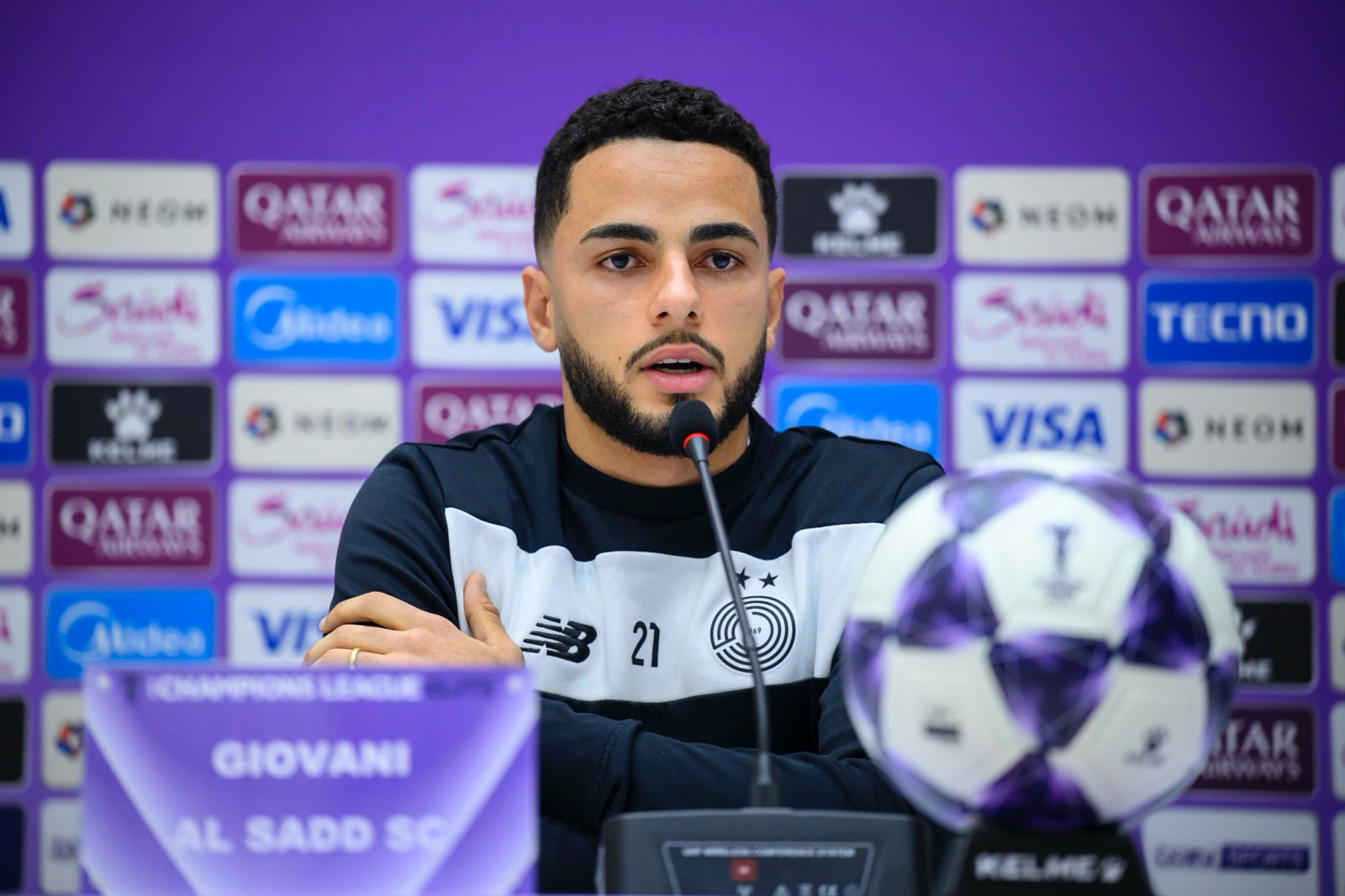 جيوفاني: نعد جمهور السد بتقديم 100% مما لدينا أمام شباب الأهلي
