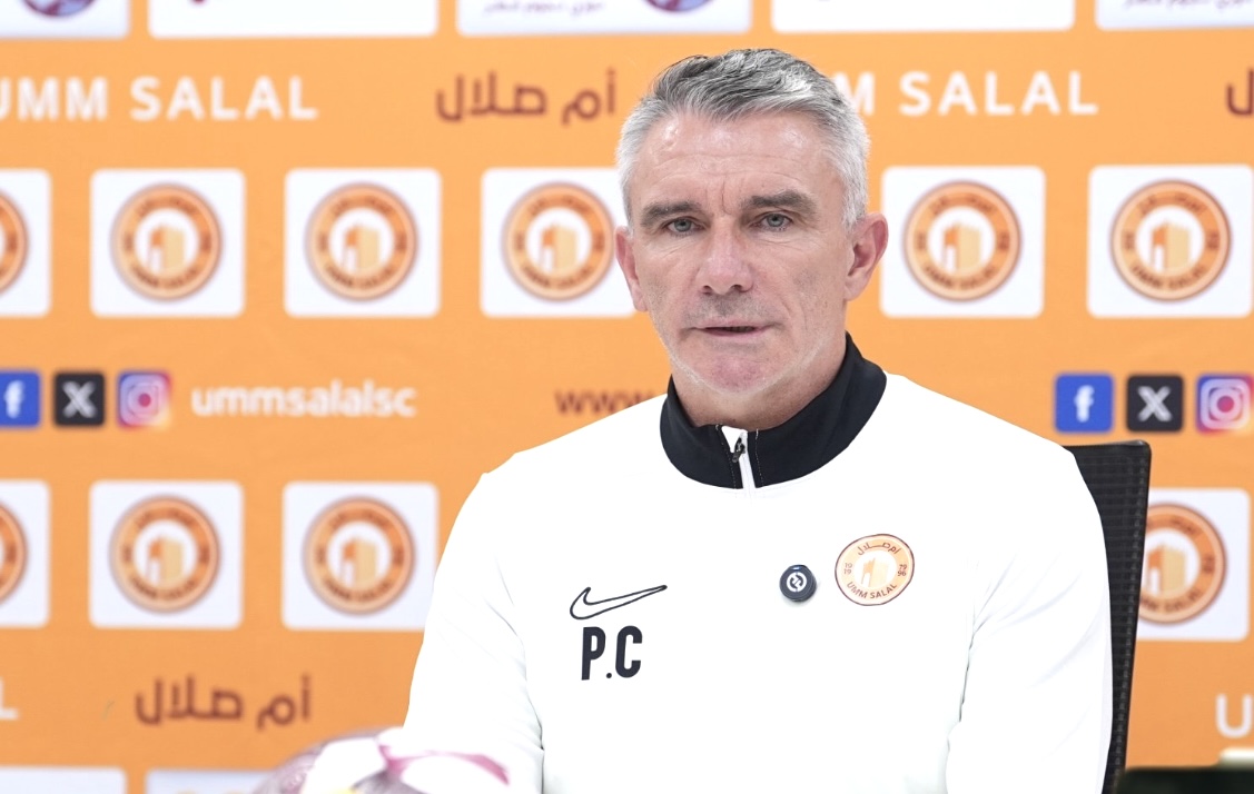 باتريس كارتيرون مدرب أم صلال : سنحافظ على الروح القتالية أمام الأهلي الذي يمتلك موقفاً قوياً باتريس كارتيرون مدرب أم صلال : سنحافظ على الروح القتالية أمام الأهلي الذي يمتلك موقفاً قوياً