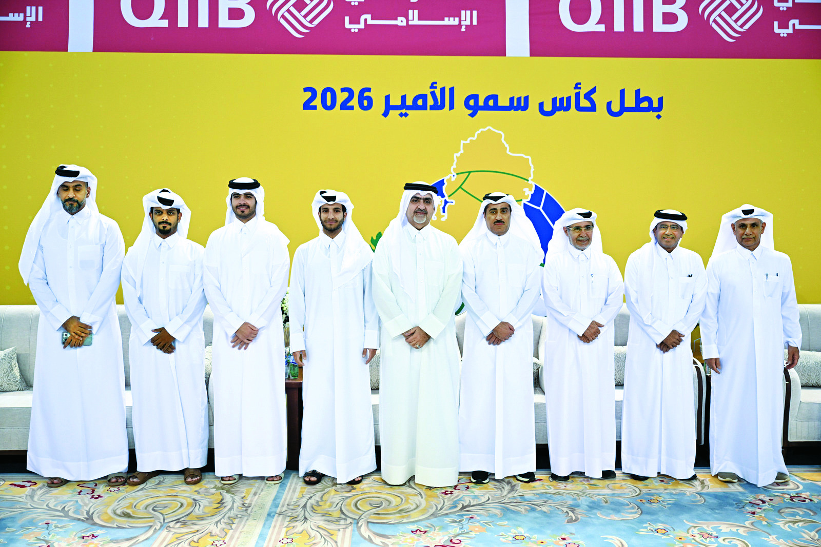 نادي الغرافة يحتفل بالتتويج بكأس الأمير 2026 ويتلقى تهاني الأسرة الرياضية