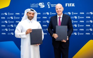 كوادر اللجنة العليا للمشاريع والإرث تشارك في تنظيم كأس العالم 2026  