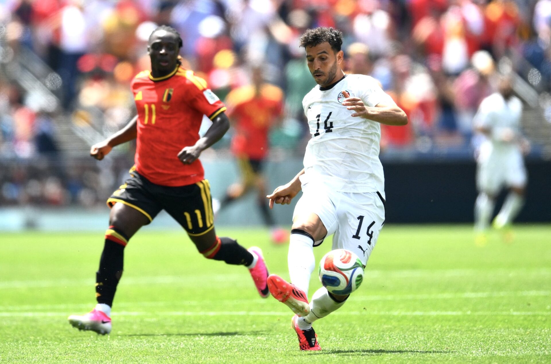 مصر تتعادل مع بلجيكا بهدف لمثله في مستهل مشوارهما بمونديال 2026