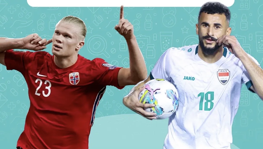 منتخب أسود الرافدين يبدأ حملته الصعبة في المجموعة الأولى بمواجهة النرويج&nbsp;