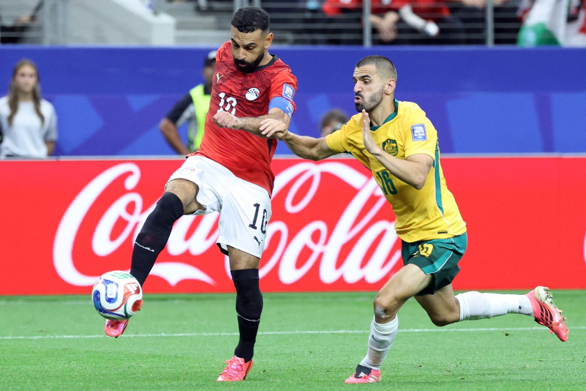 المنتخب المصري يتأهل للدور ثمن النهائي بالمونديال بتغلبه على أستراليا بركلات الترجيح (4-2)&nbsp;