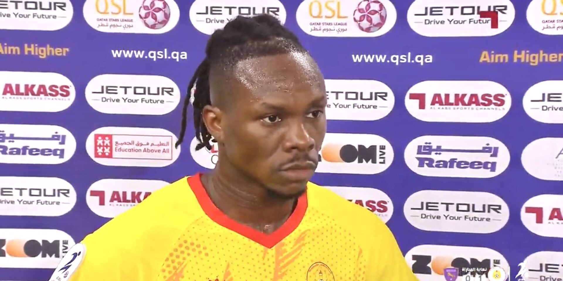 جان كواسي لاعب مسيمير : سعداء بنقاط الفوز في أول جولة