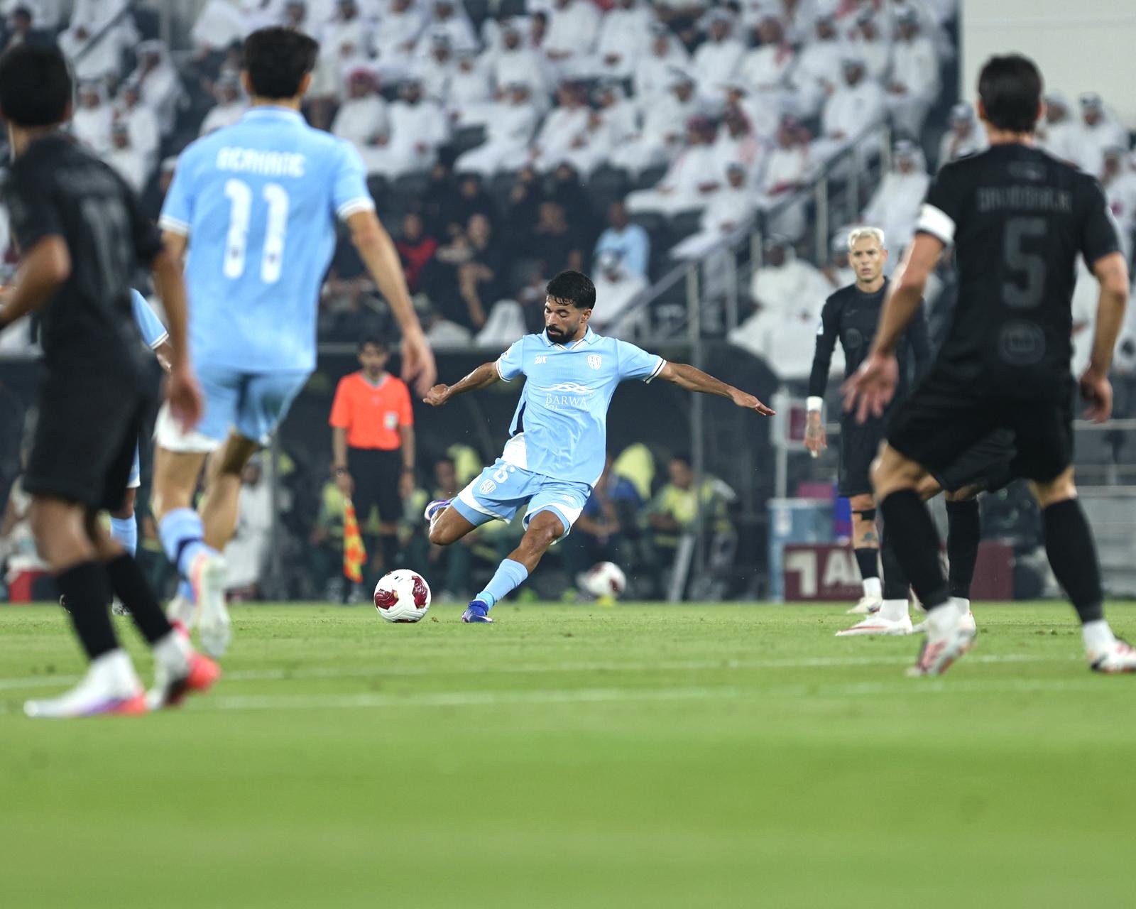 الريان يتخطى الوكرة في الوقت القاتل ويقفز لصدارة الدوري&nbsp;