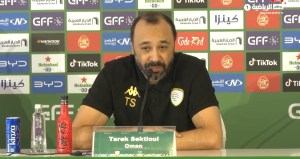 طارق السكتيوي مدرب منتخب عمان  : سنواجه منتخباً كبيراً ونتطلع للفرحة الأكبر بالتأهل للنهائي