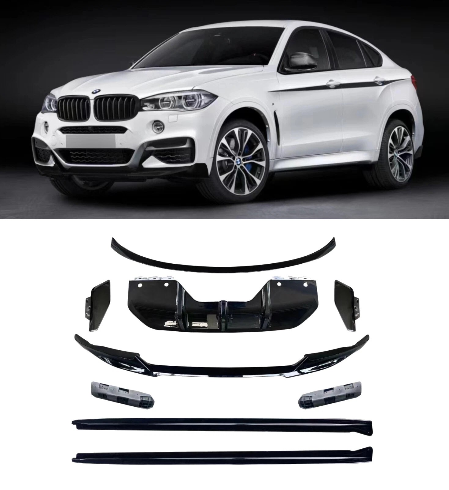 BMW F16 (M-Pakett) Aero Kit