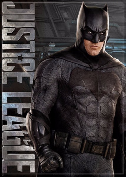 DC Comics Justice League Movie Batman Standing Refrigerator Magnet NEW  UNUSED