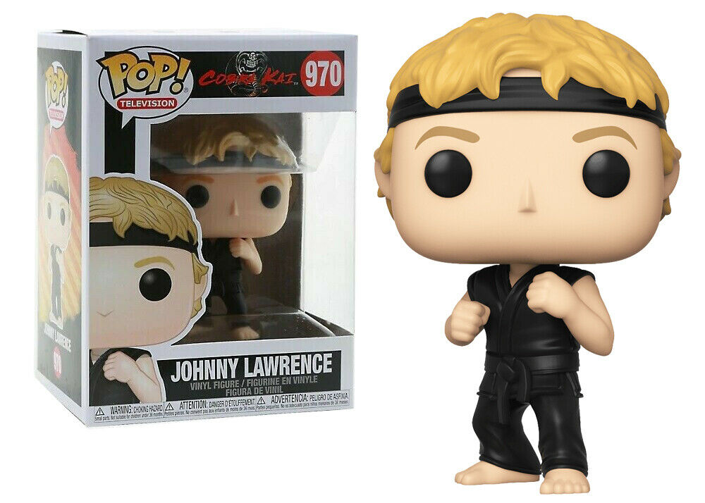 Funko Pop! Johnny Lawrence Cobra Kai Vinyl Figure 3.75 Inches With Box Protector