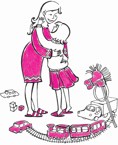 что нарисовать маме просто так легко