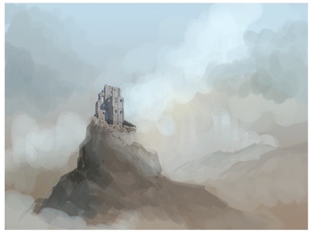 как нарисовать фон цветными карандашами