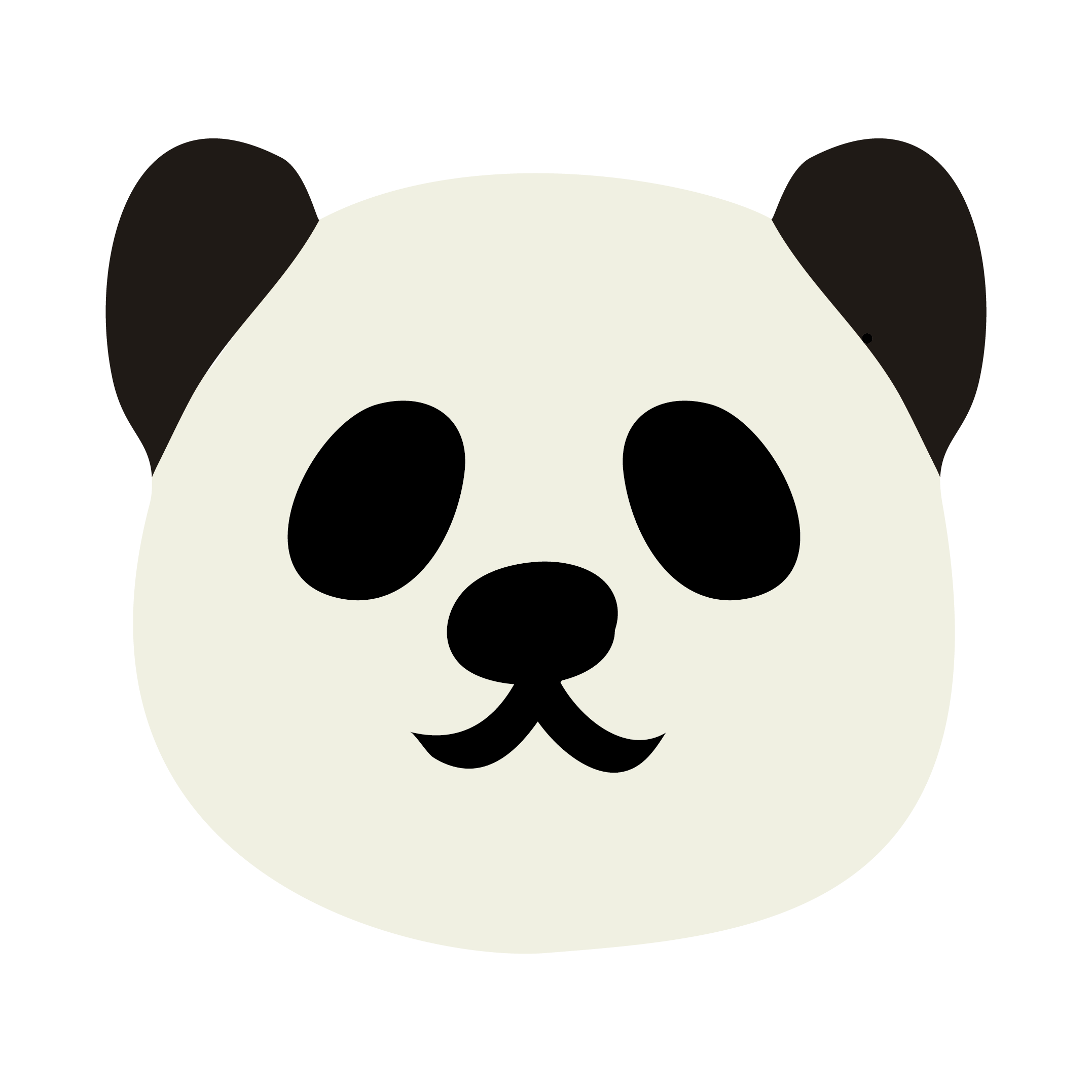 картинки панды срисовать