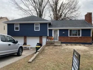 This james hardie siding looks stunning paired with edco gutters, soffit, and fascia. James Hardie Gallery Stateline Exteriors