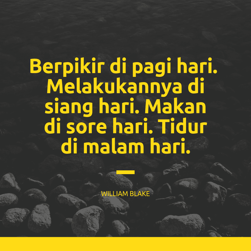 Bersyukurlah atas makananmu dan untuk kesenangan hidup. Ucapan Selamat Pagi Paling Bijak Dengan Gambar Canva