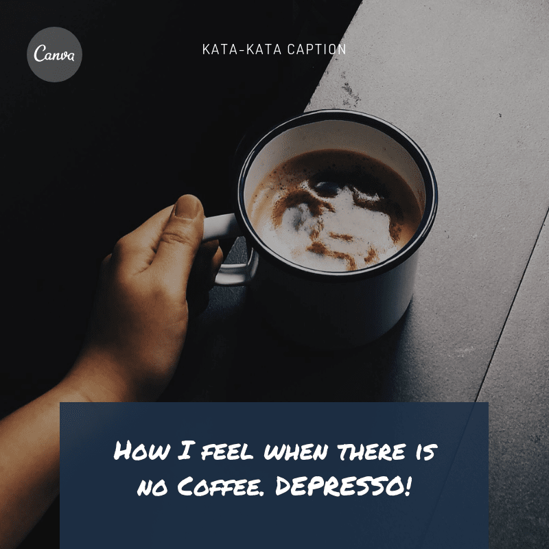 kopi merupakan minuman yang di gemari semua golongan, yang biasa temui rangkaian kalimat kopi romantis dan kata kata kopi cinta dirangkai dengan berbagai suku kata yang romantis sehingga menyajikan quotes kopi romantis ataupun caption kopi romantis yang menjelaskan kata kata tentang kopi inspirasi cinta. Kata Kata Buat Caption Paling Keren Dengan Gambar Canva