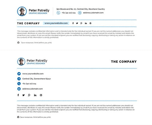 Free email signature generator with professional templates. 10 Email Signature Design Examples Canva