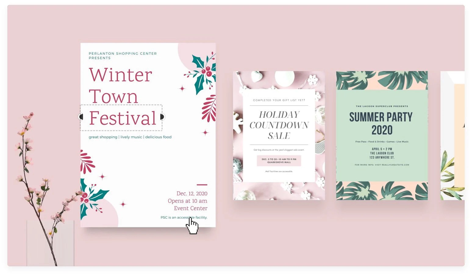 Membuat Desain Pamflet, Selebaran dan Flyer Online - Canva