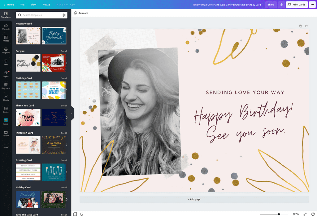 Er is software om communicatiekaarten en (les)materiaal te maken en te printen. Zelf Kaart Maken Online En Helemaal Gratis Canva