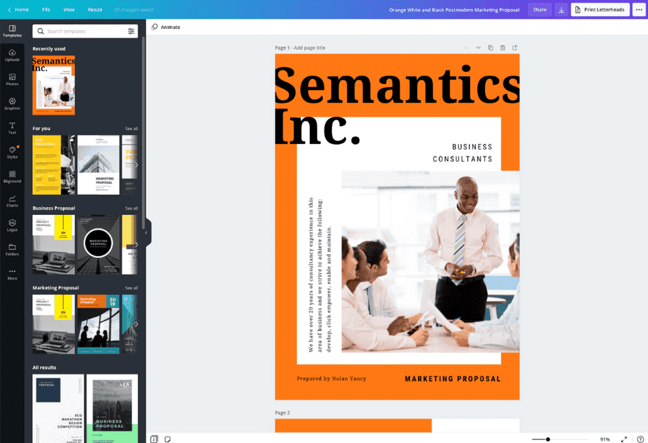 Buat secara gratis sekarang juga di canva. Free Online Proposal Maker Design A Custom Proposal Canva