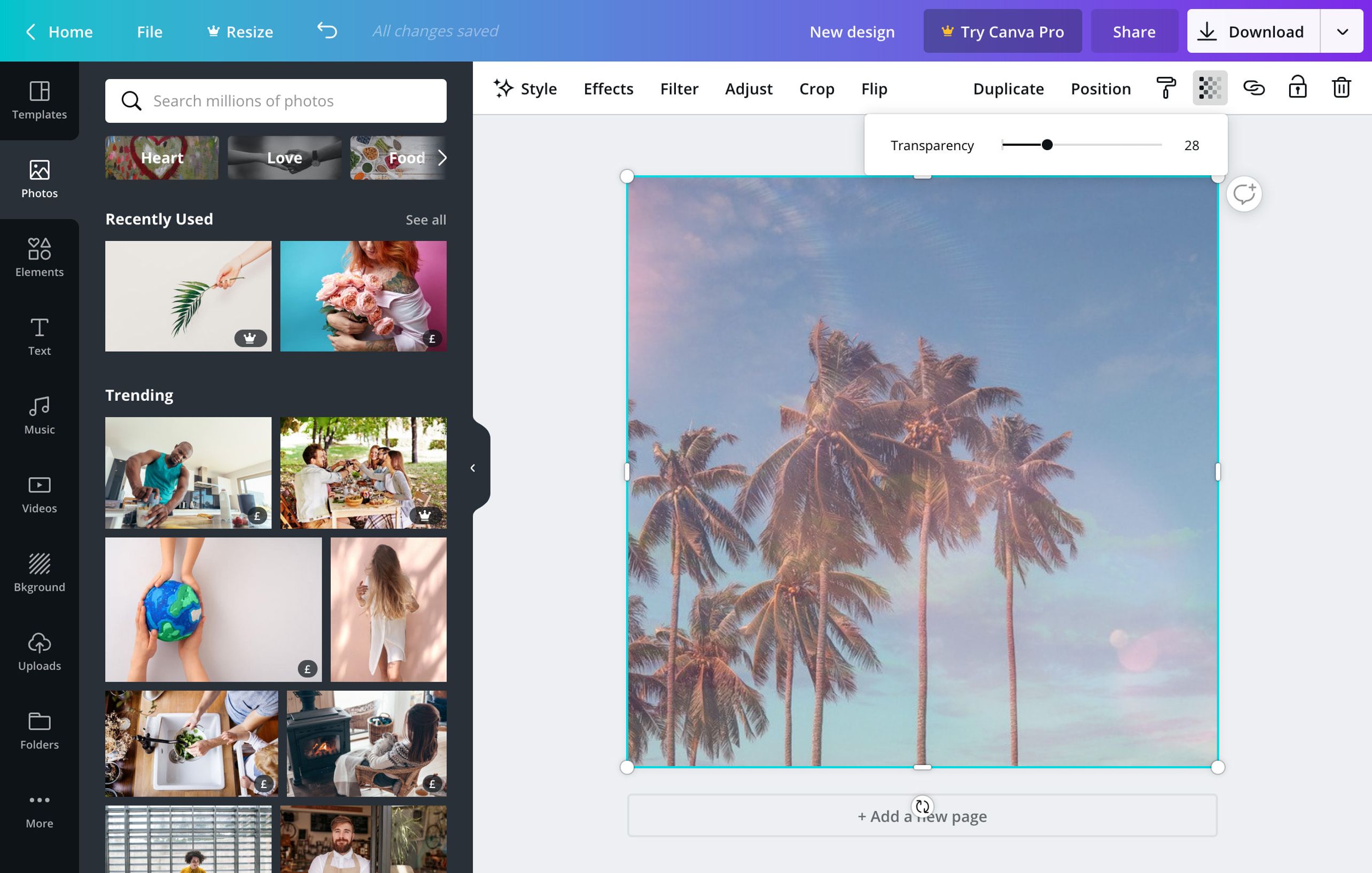 Membuat Gambar Transparan Dengan Canva