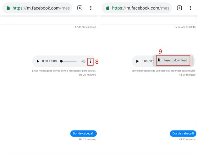 Como Baixar E Salvar Audio Do Messenger E Enviar No Whatsapp Appgeek