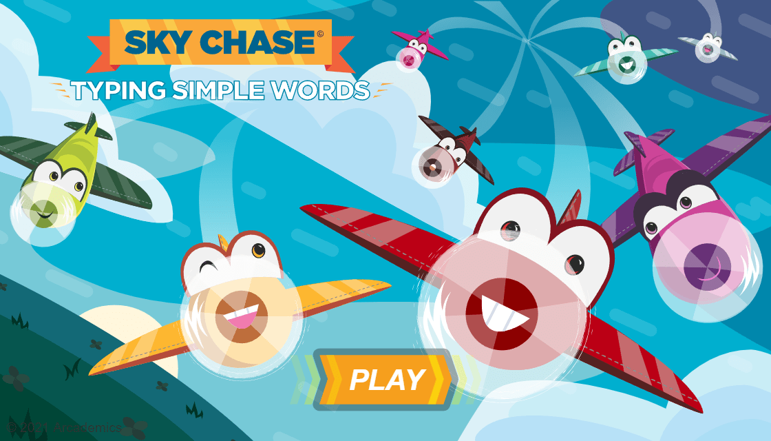 Home to the world's #1 typing game. Sky Chase Arcademics