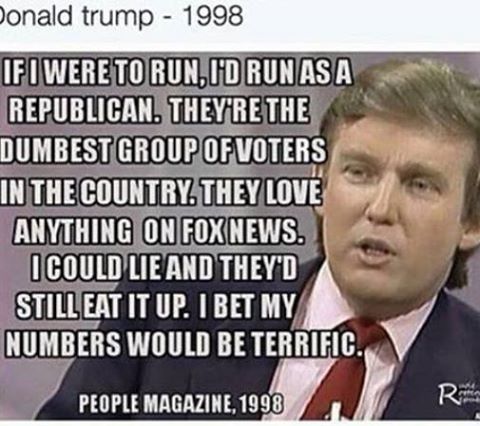 In 1998, donald trump was interviewed by people magazine. Fake Quotes Relating to the 2016 Election - ATTN: