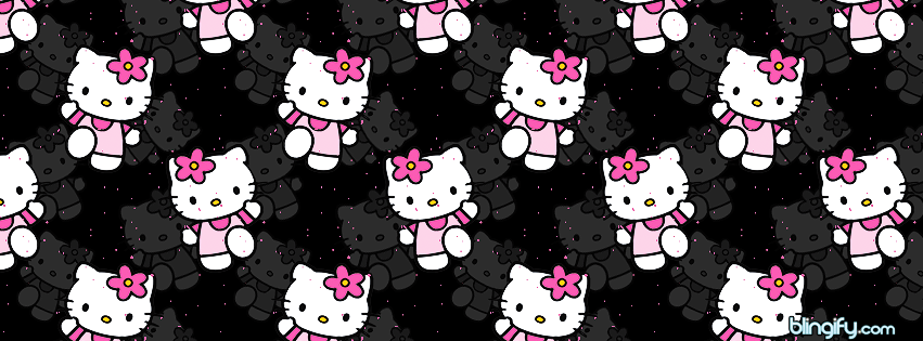 Calling all hello kitty fans! Blingify.com | Hello Kitty Facebook Covers