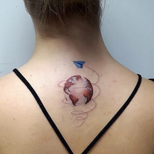 128 Travel Tattoo Ideas That'll Give You Wanderlust | Bored Panda 495_x_495_png
